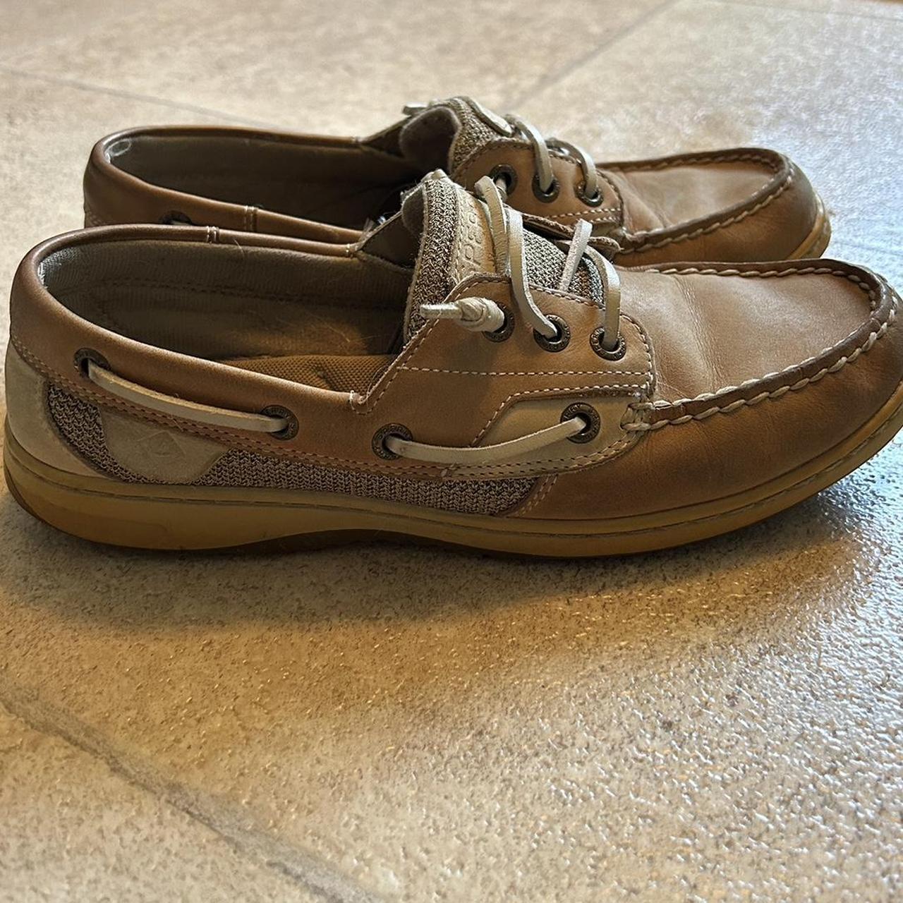 Sperry Women's Tan Loafers | Depop