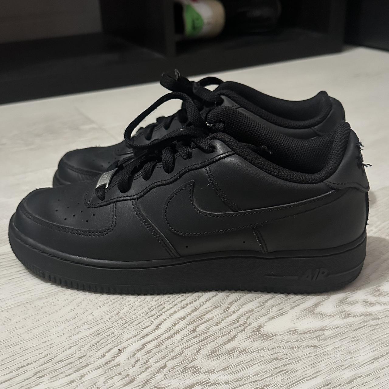 size 5 black air force 1