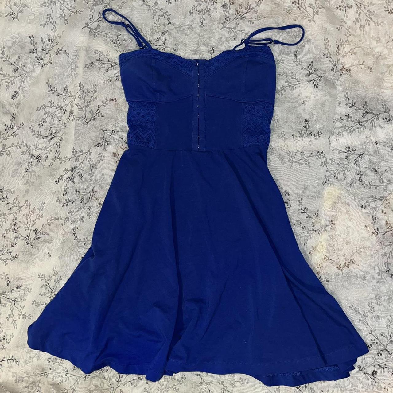 Iconic blue Pretty Little Liars \ Aeropostale corset... - Depop