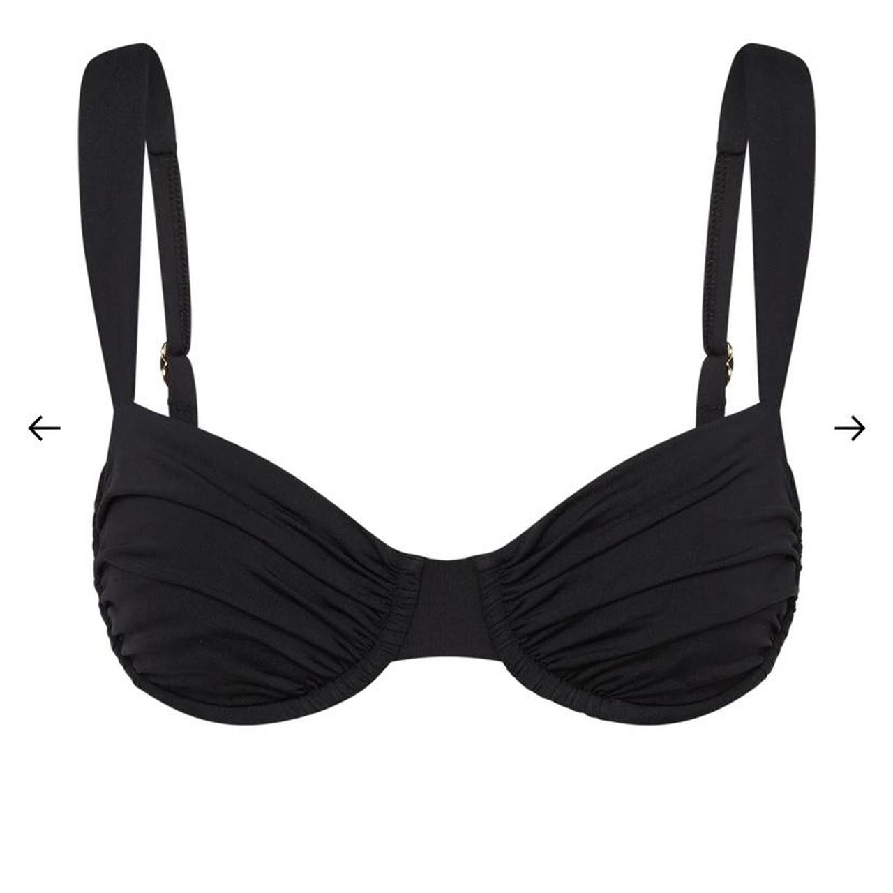 Monday Swimwear malibu top in black! Worn once, in... Depop