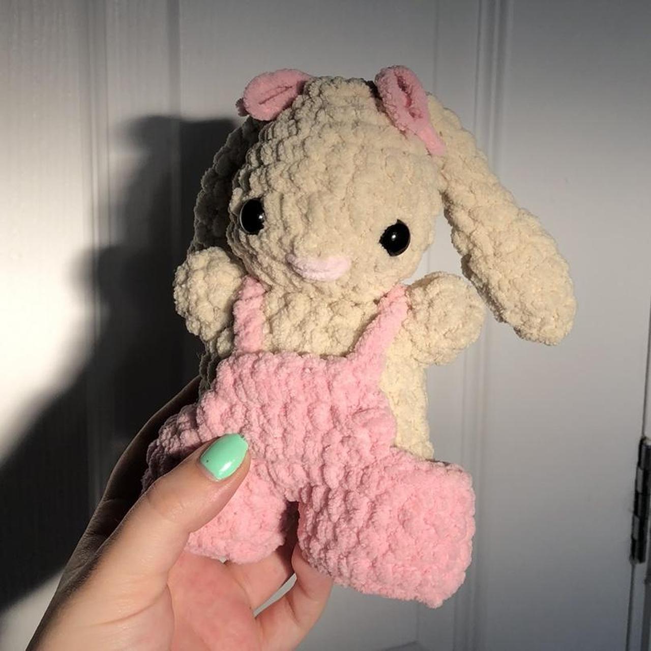Brown and Pink Stuffed-animals | Depop