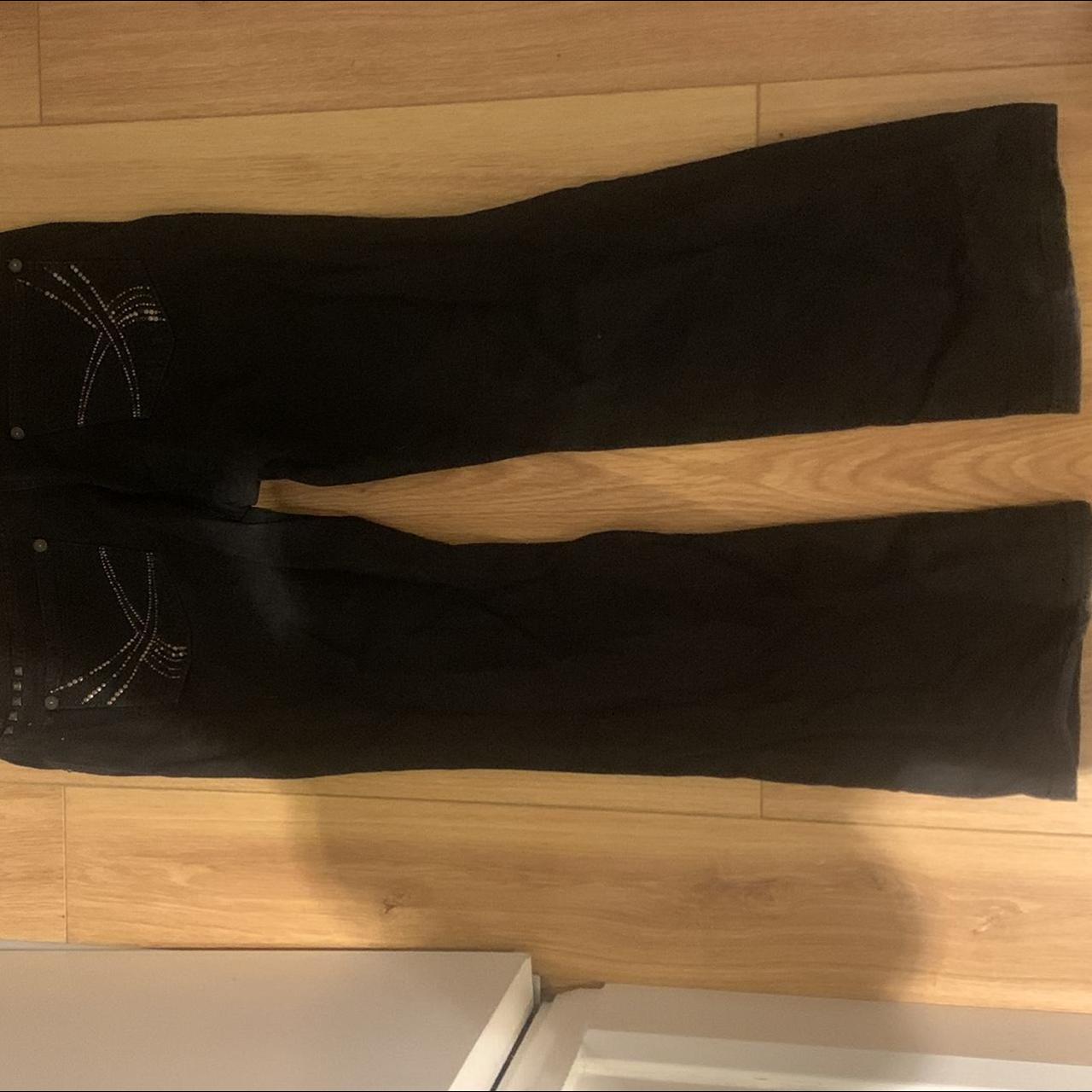 Jasper Conran Women's Black Jeans Depop Jasper Conran Women's Black Jeans Depop