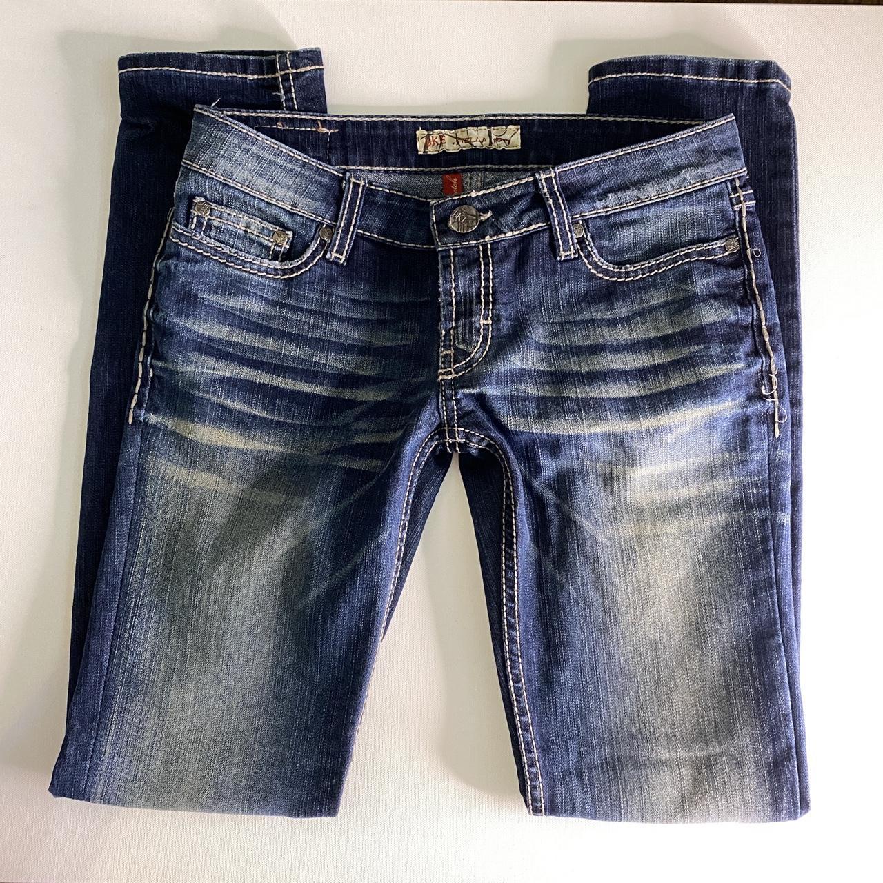 bke-stella-low-rise-skinny-jeans-size-28x31-depop