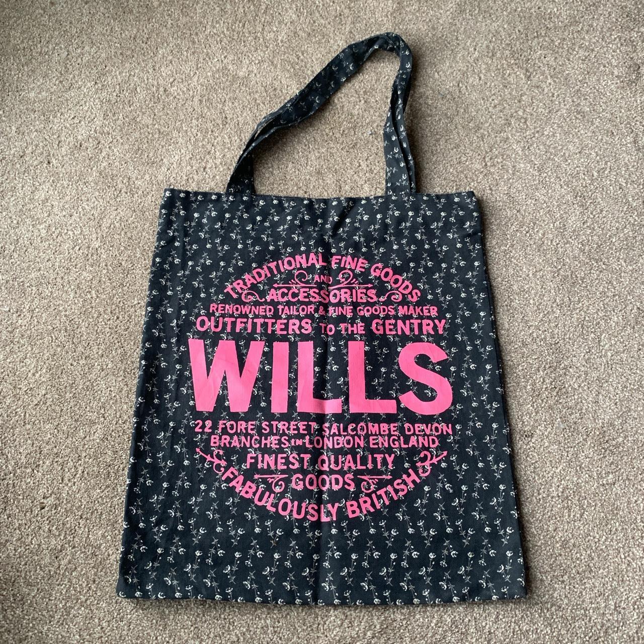 Jack Wills navy floral logo tote bag Really pretty... Depop