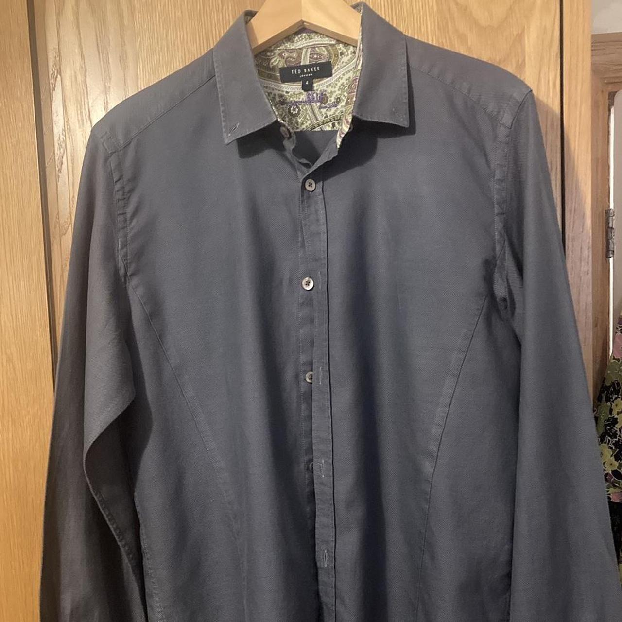 Ted Baker Shirt Men’s Size 4 L Slim Depop