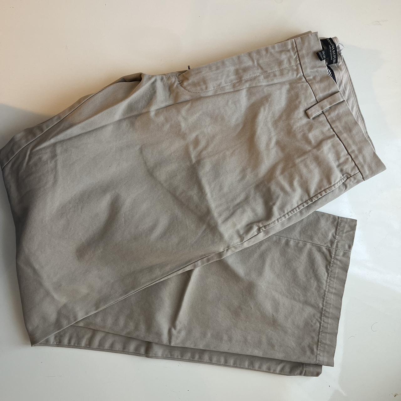 Banana Republic Men's Tan Trousers | Depop