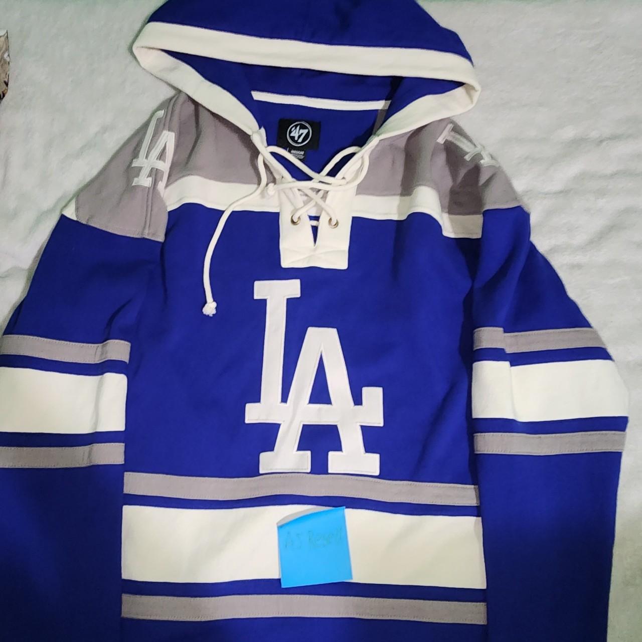 Los Angeles Dodgers Hockey Sweater Jersey, Size
