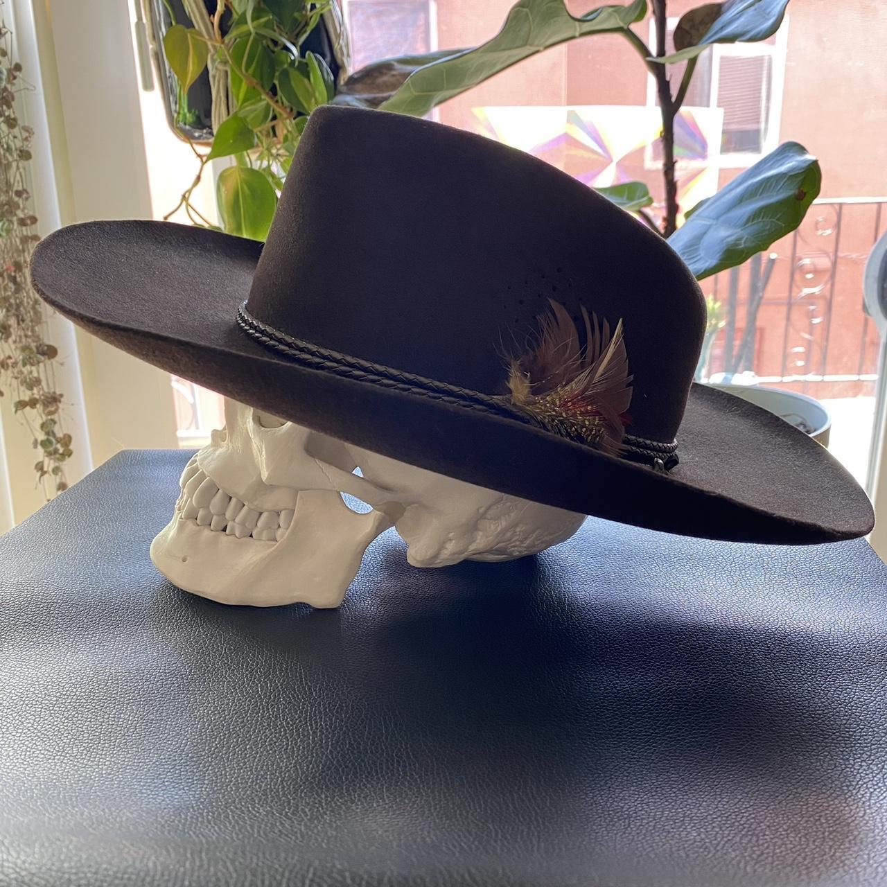 akubra jackaroo hat! akubra imperial quality pure... - Depop