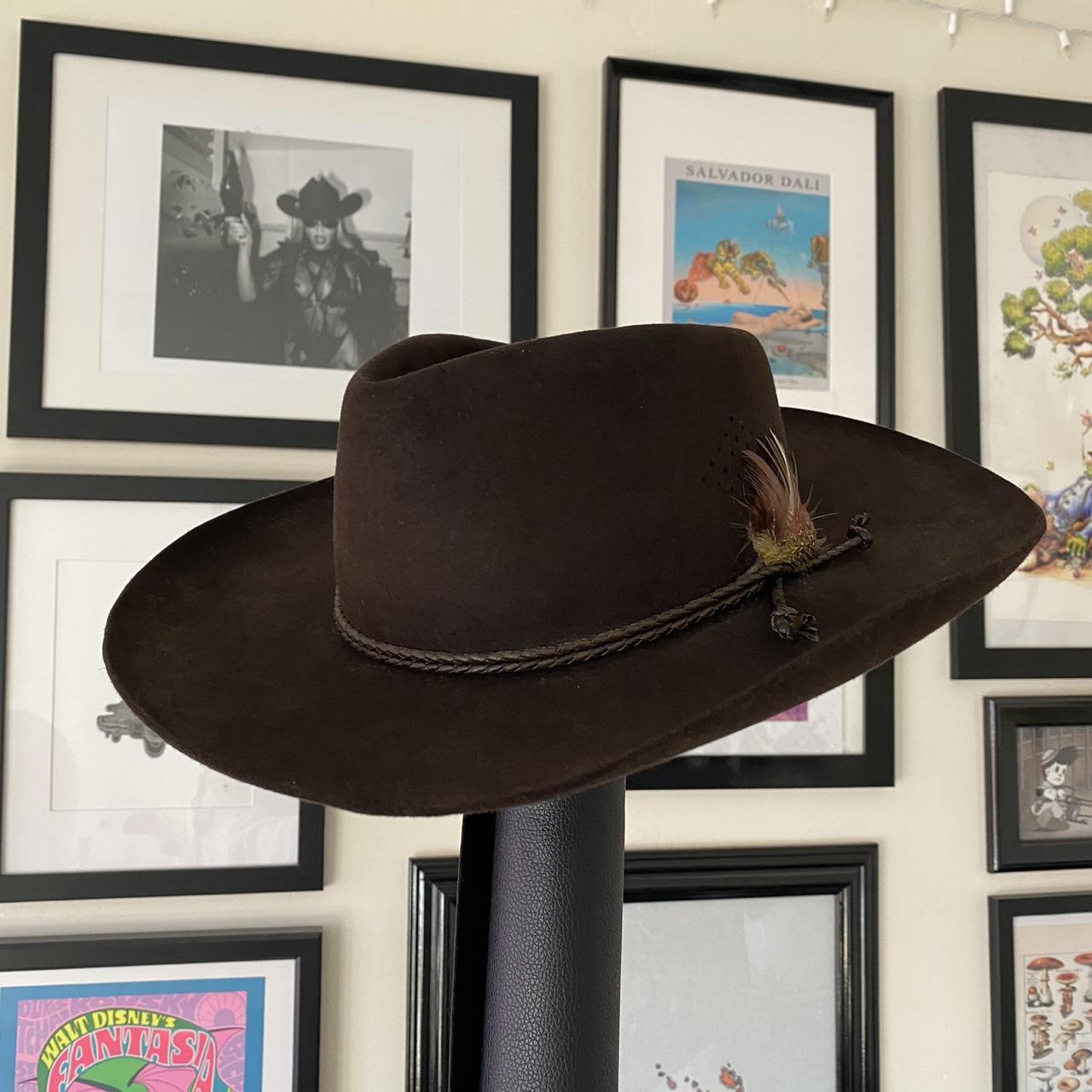 akubra jackaroo hat! akubra imperial quality pure... Depop