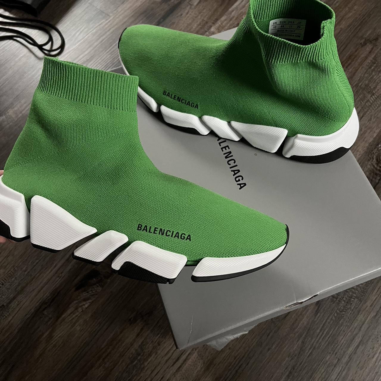 Balenciaga hot sale sock green