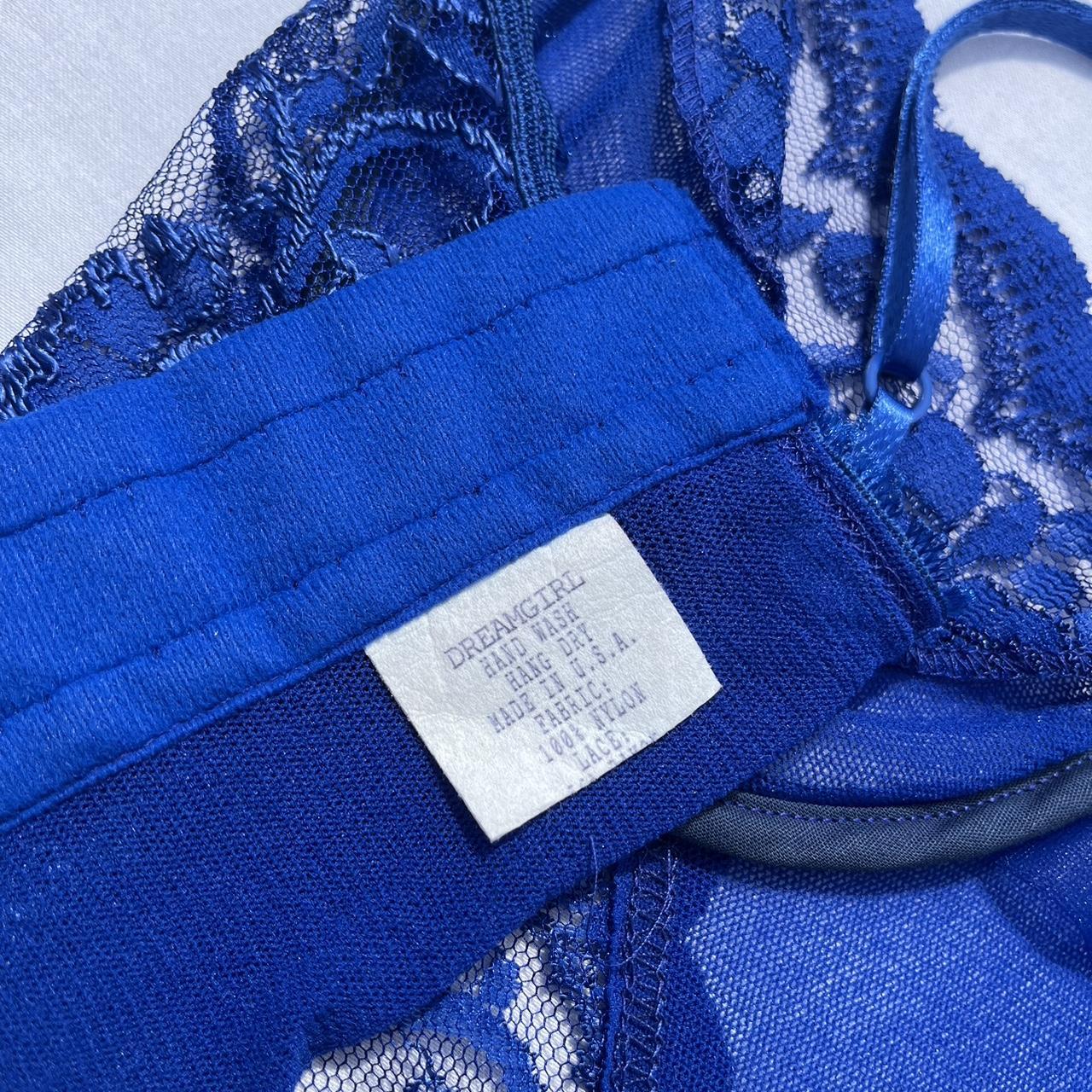 Vintage royal blue Dreamgirl corset:) -USA made,... - Depop