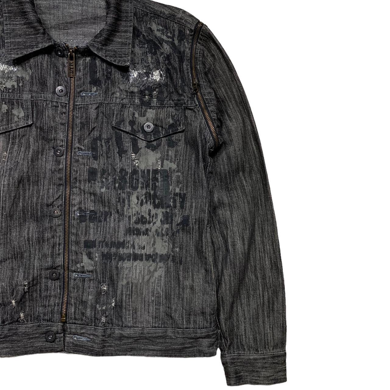 m6823 in the attic Y2K denim jacket XL ジャケット・アウター