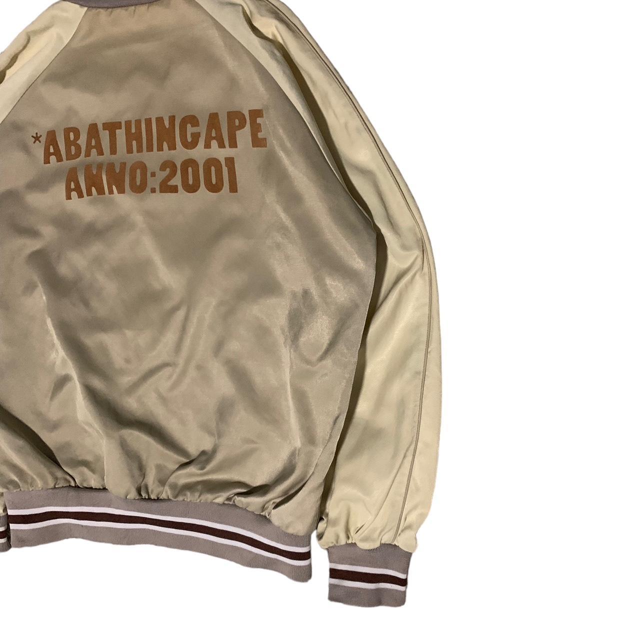 Vintage Bape 2001 Varsity Jacket A Bathing Ape • | Depop