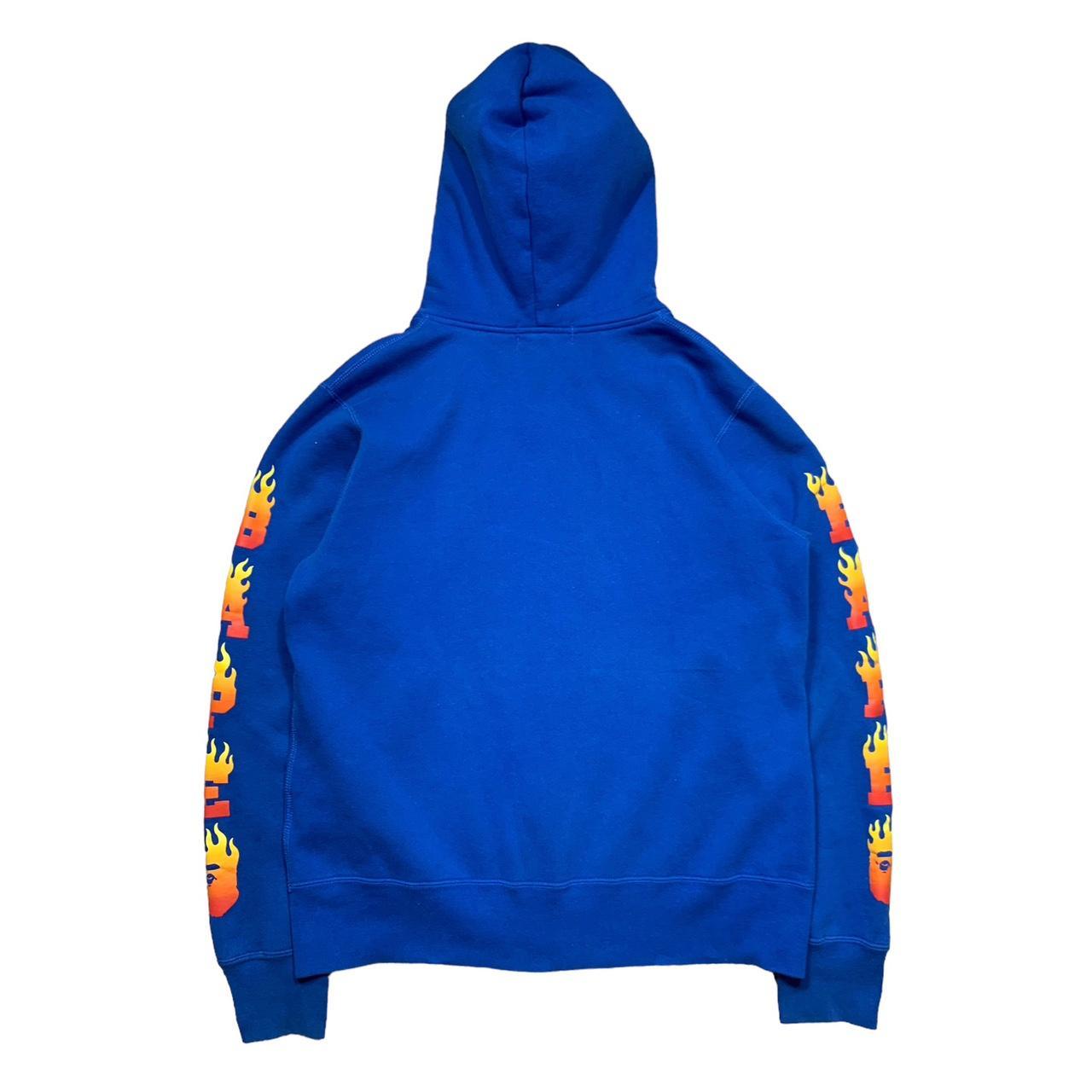 Fire discount bape hoodie