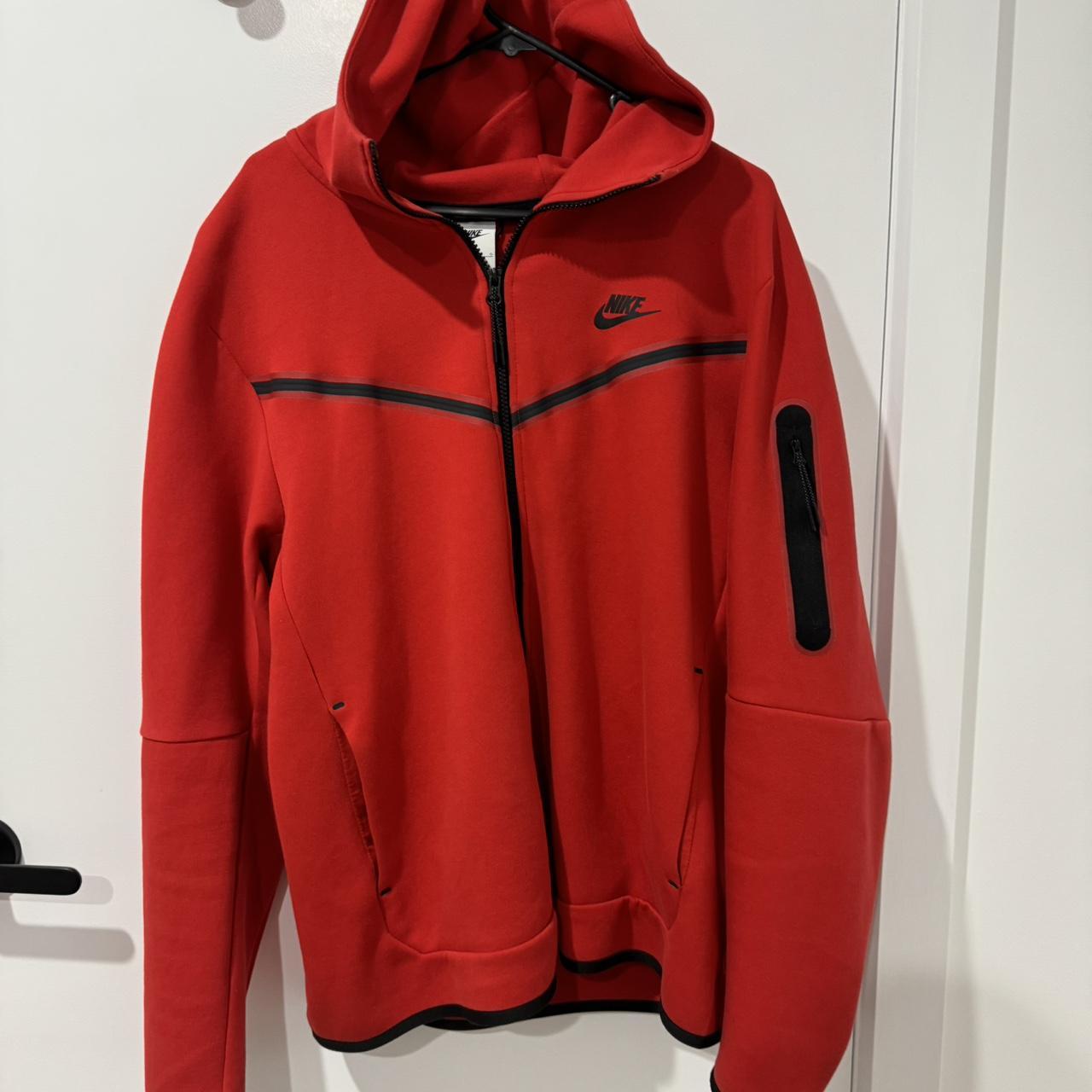 Nike Tech fleece jacket Size large Hardly... - Depop