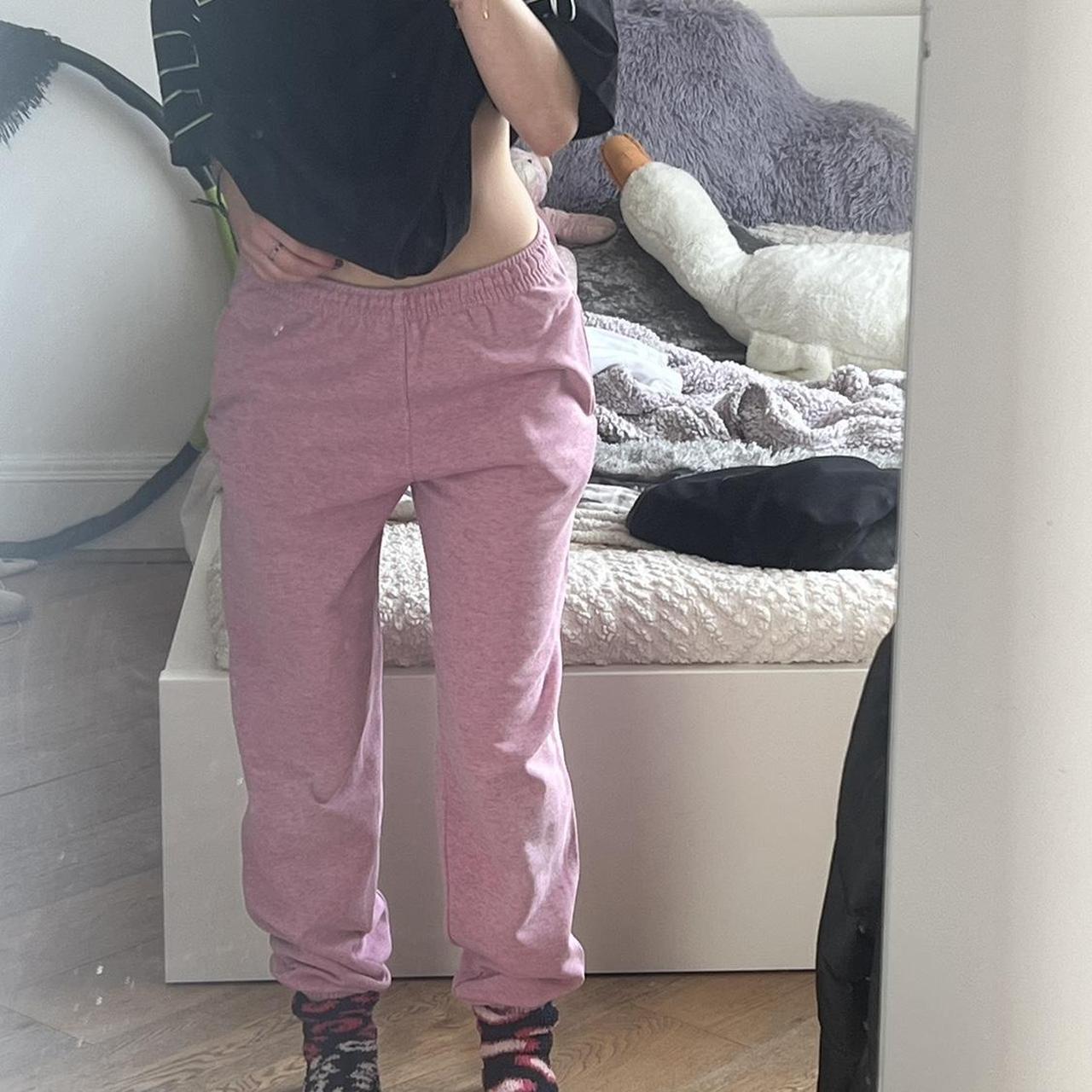 Urban Outfitters Women's Pink Joggerstracksuits Depop