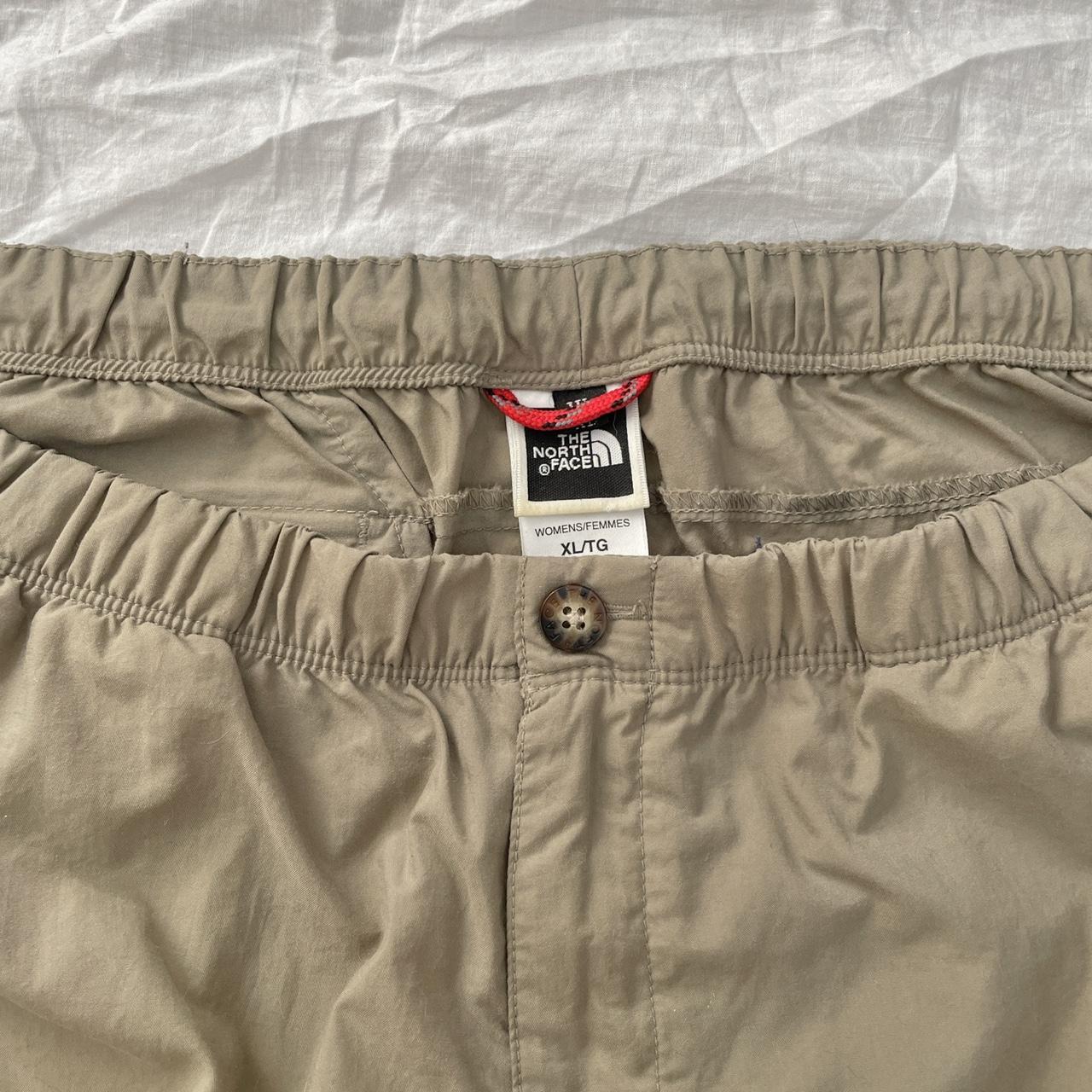 North Face brown baggy cargo trousers Size XL L32”,... - Depop