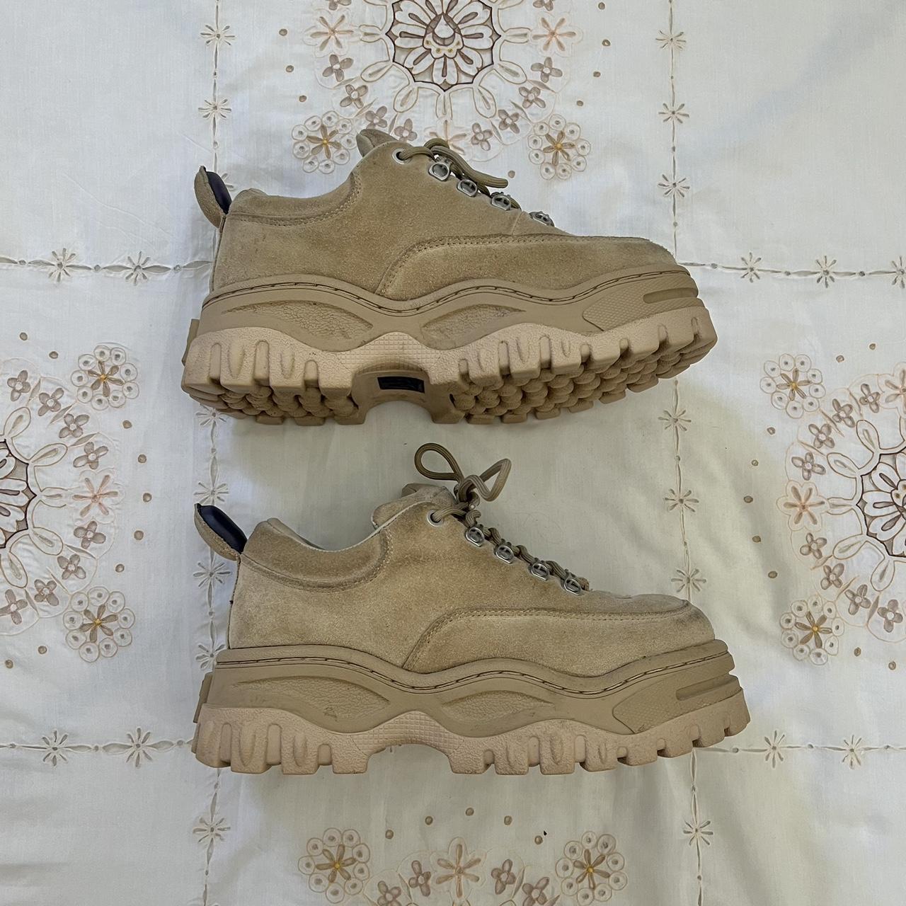 Eytys Angel shoes in beige suede Size 4.5 also. Depop