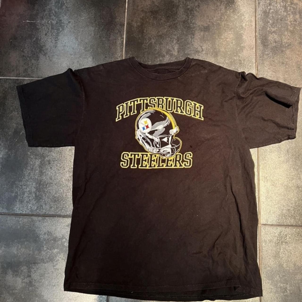 Vintage Steelers Tee Beautiful Colors Very - Depop