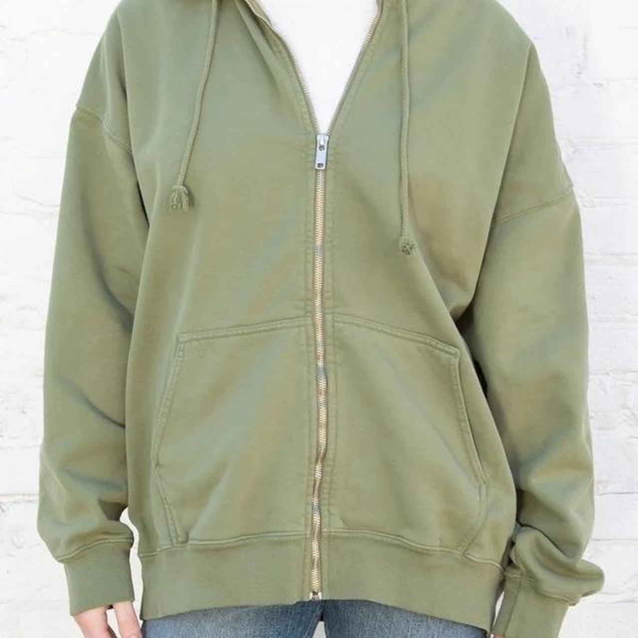 matcha green brandy melville christy hoodie perfect... Depop