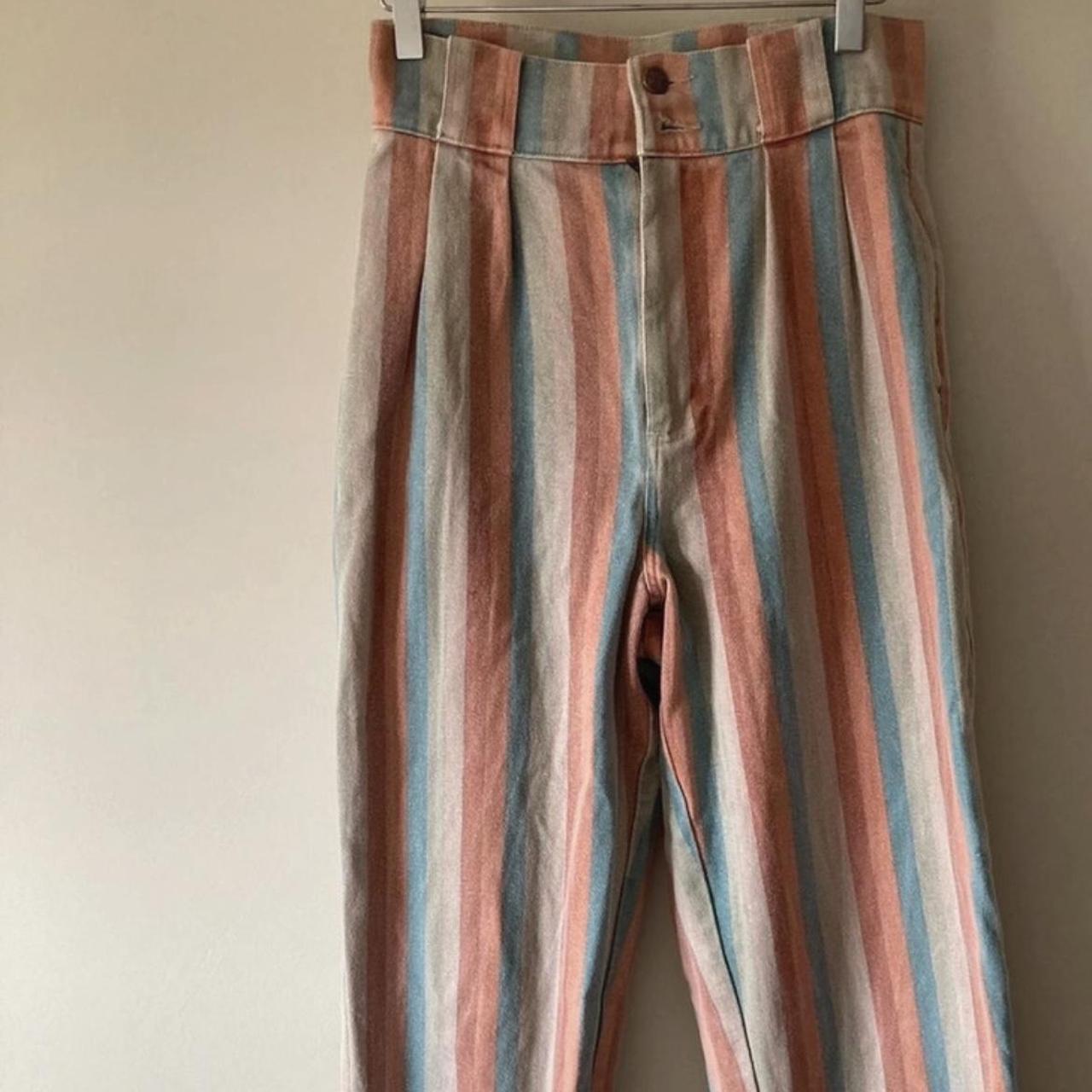 Lucy & Yak striped highwaisted jeans Similar to... Depop