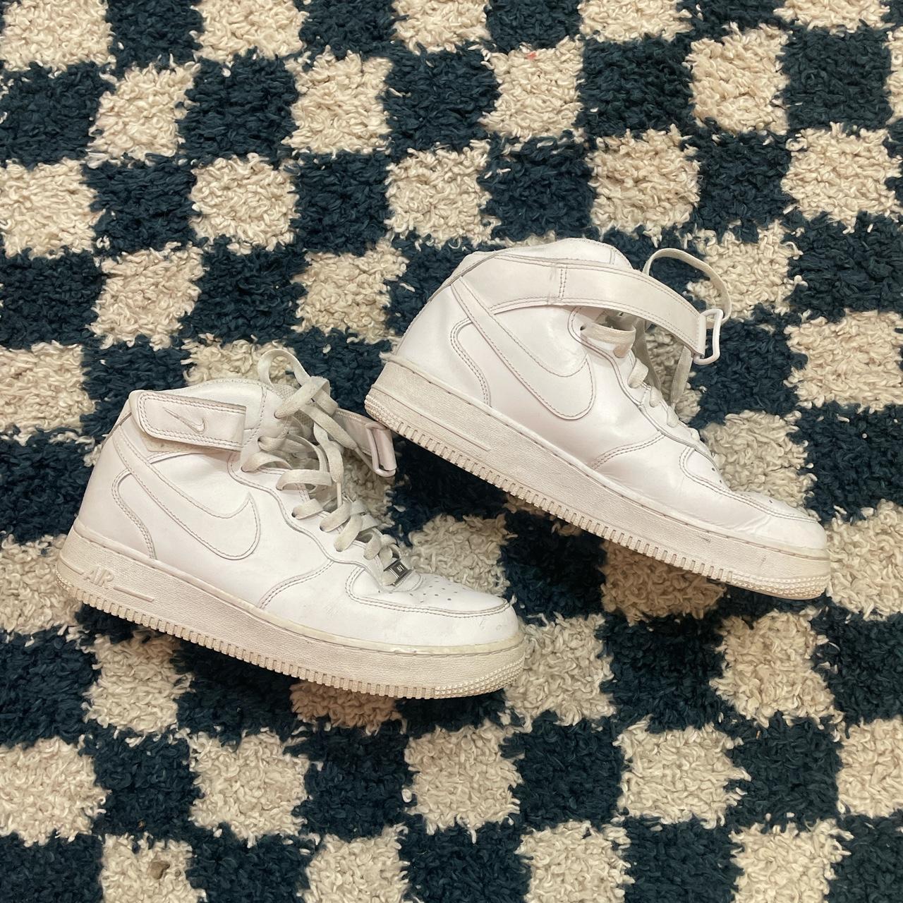 air force 1 high 0'7 lv8 3 size men's 9.5 in - Depop