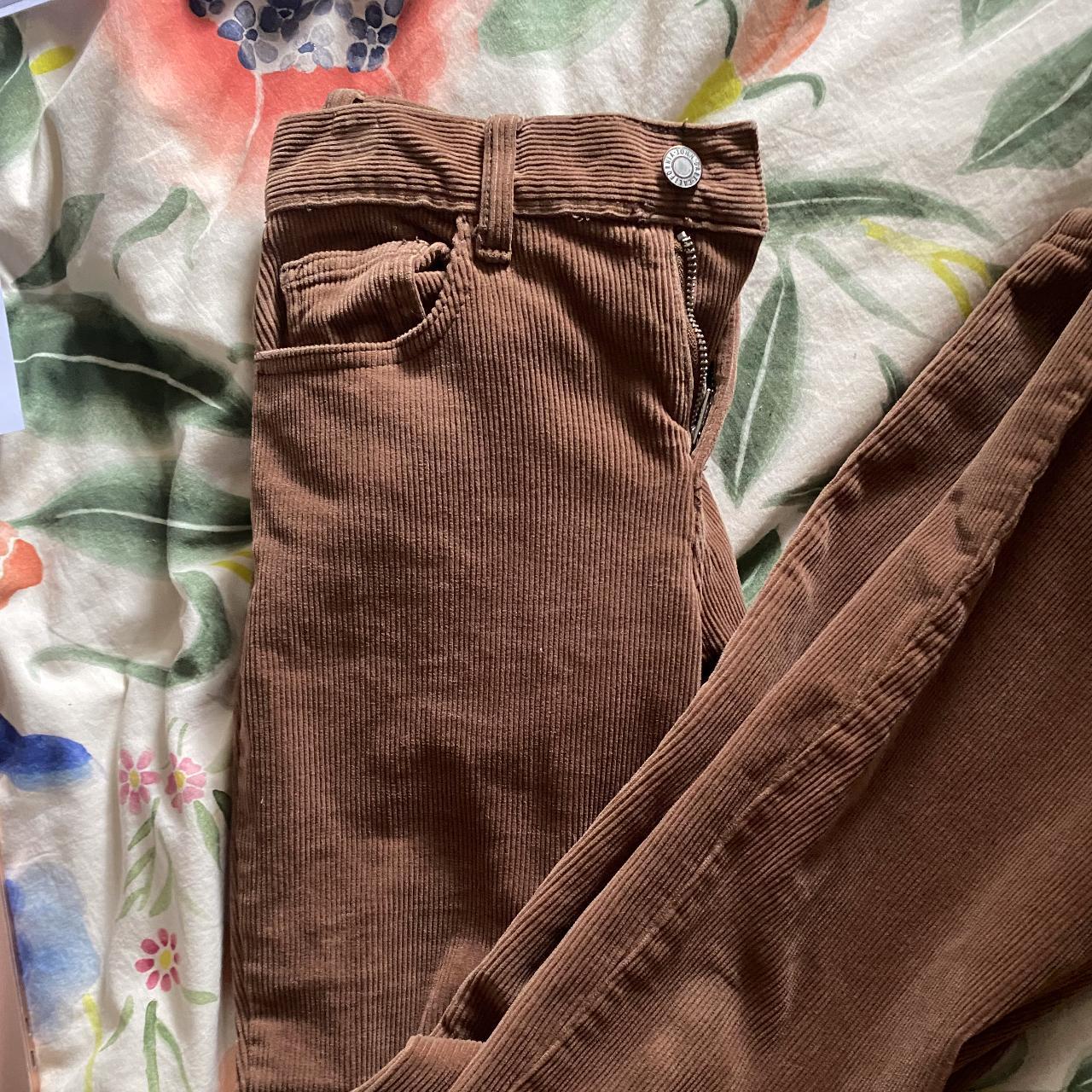 Brandy Melville Men's Brown Trousers Depop