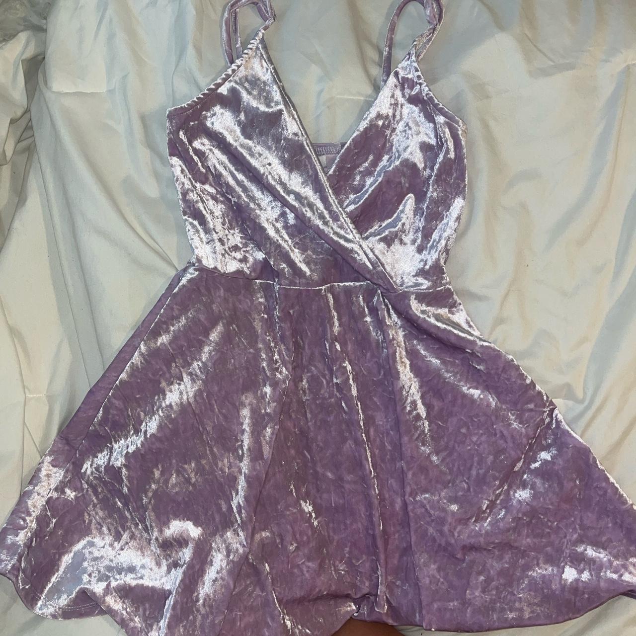Vamp - Deep Purple Velvet Gown – ALEXANDRAKING