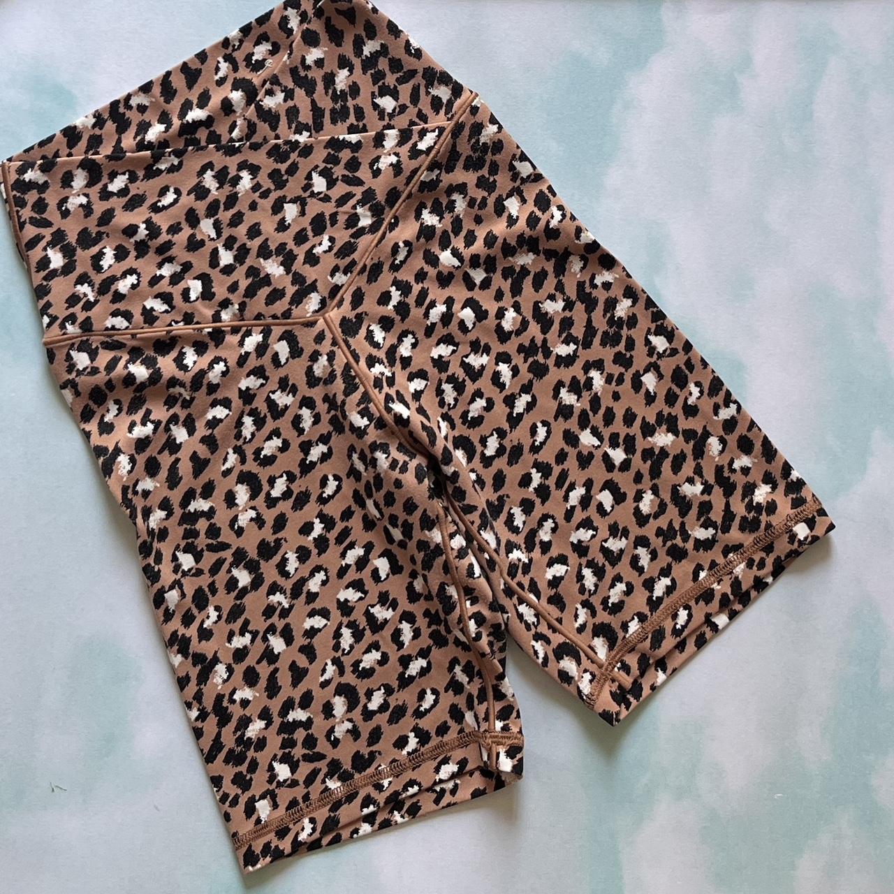 Aerie Chill Play Move Leopard Print Cross Front - Depop