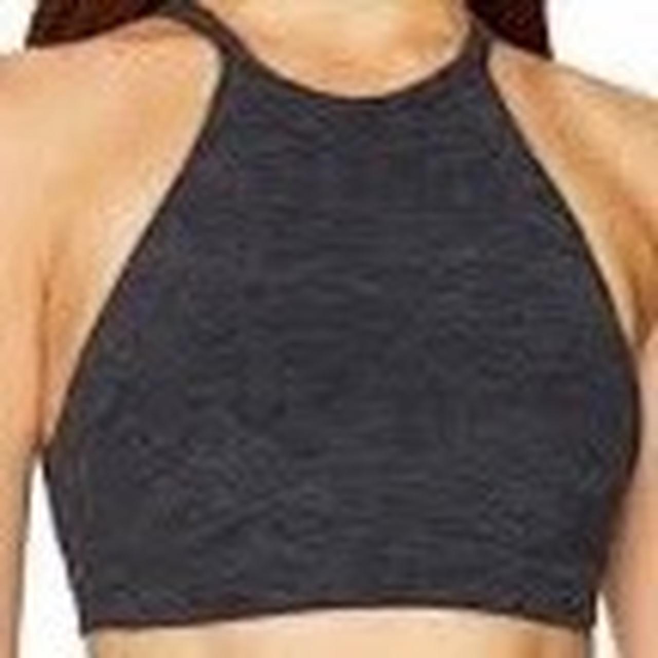 ALO wellness bra in athletic heather grey <3 - Depop