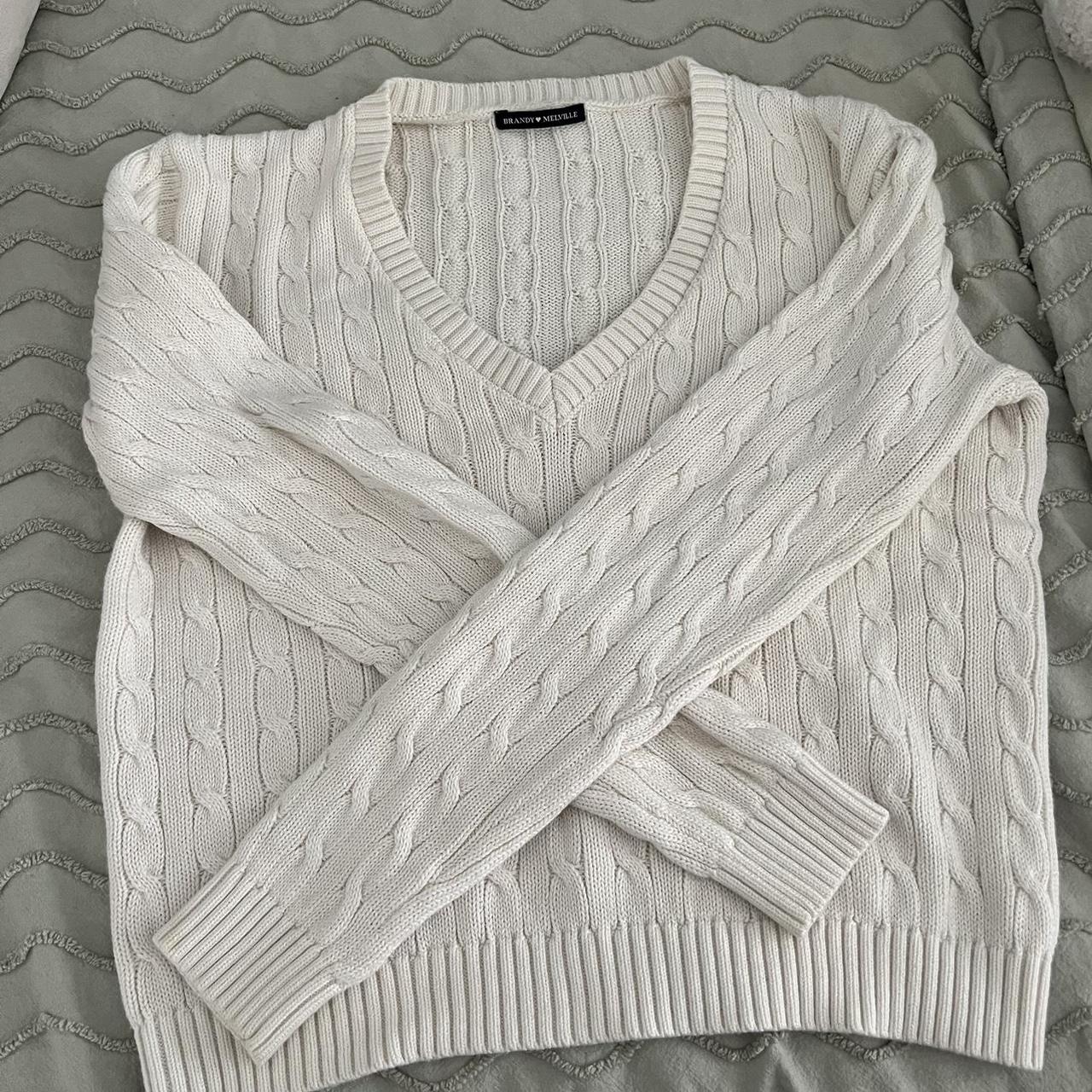 Brandy Melville cable knit sweater (I think... Depop