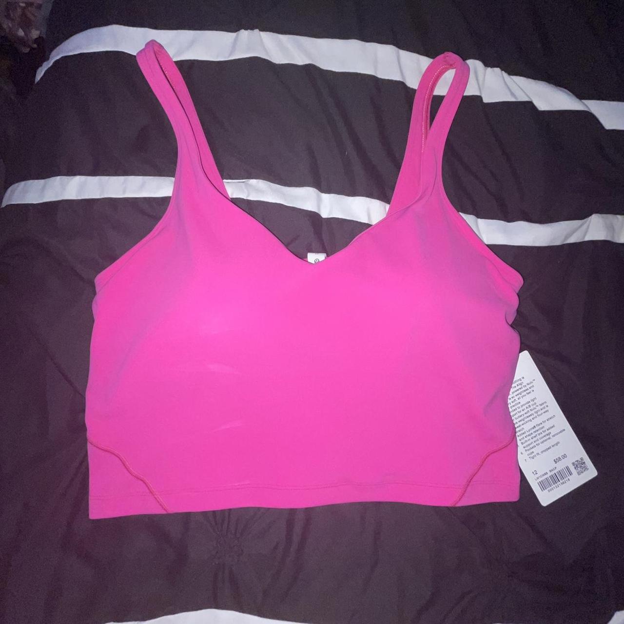 Lululemon Women's Pink Vest | Depop