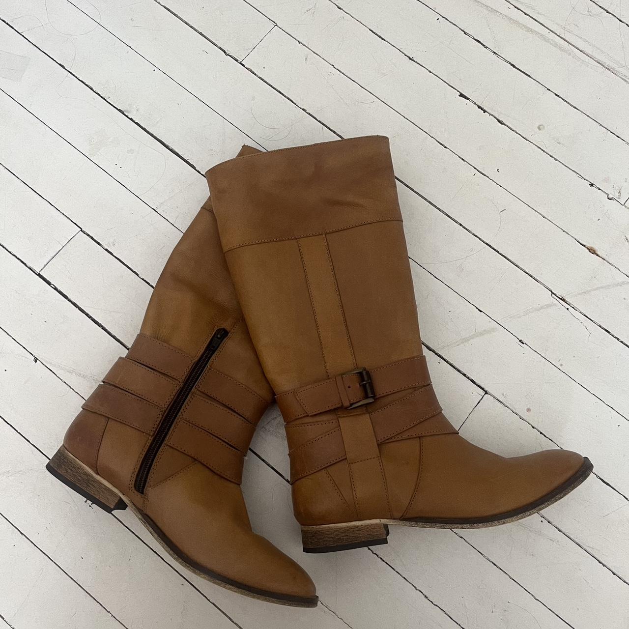 Betts Riding Boots Black Leather Platform Knee High Boots Buy