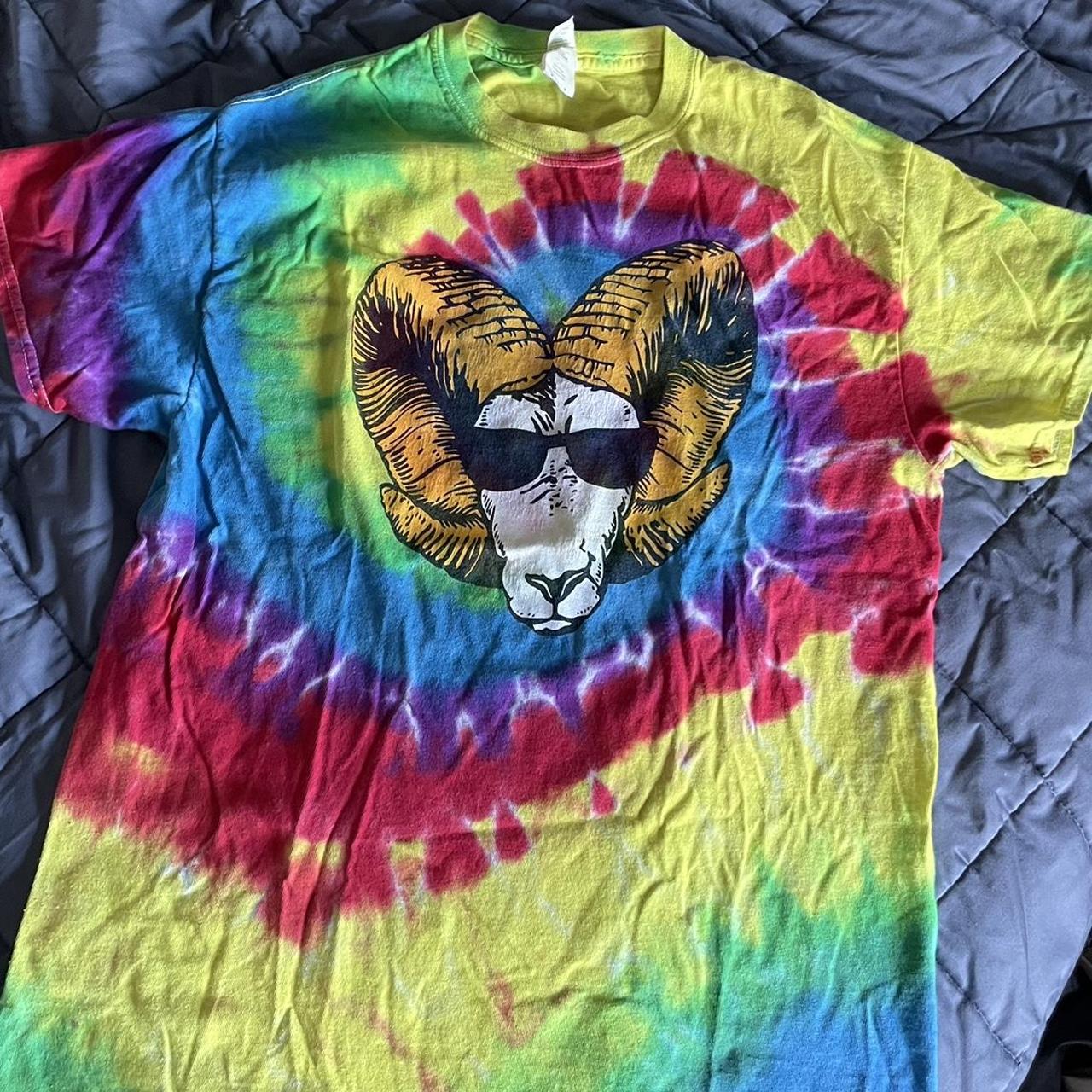 Minnesota Vikings tie dye majestic T-shirt! Great - Depop