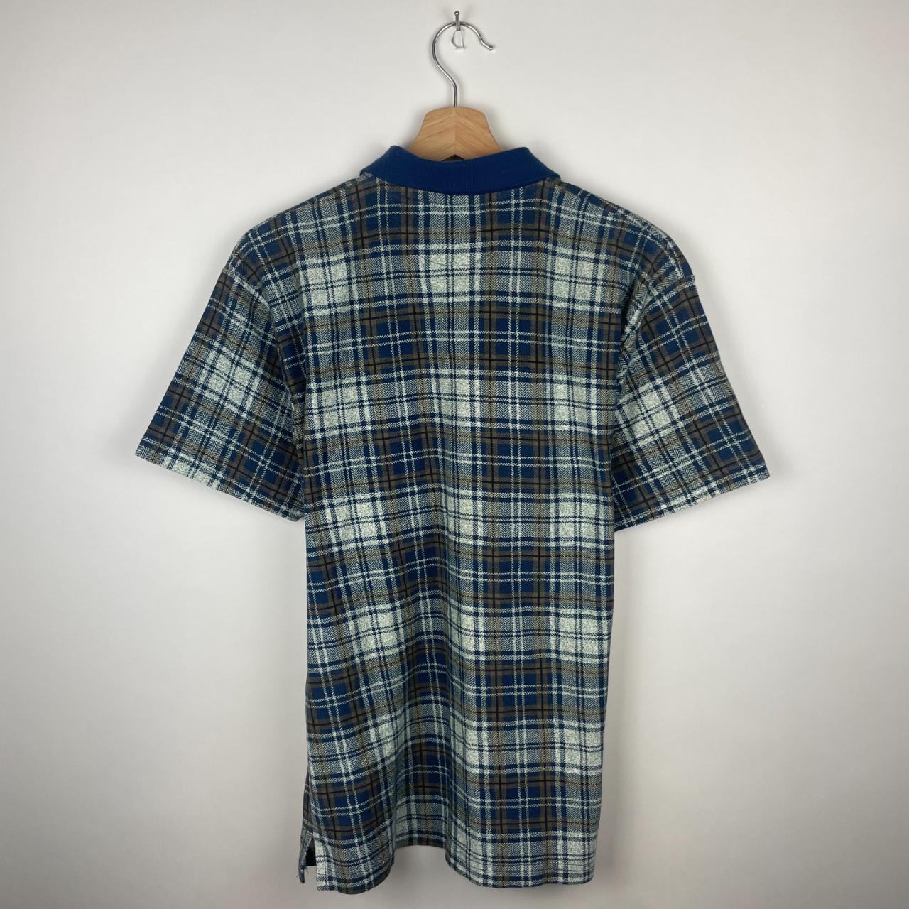 Vintage 90's Polo Ralph Lauren Checkered Plaid Polo | Depop