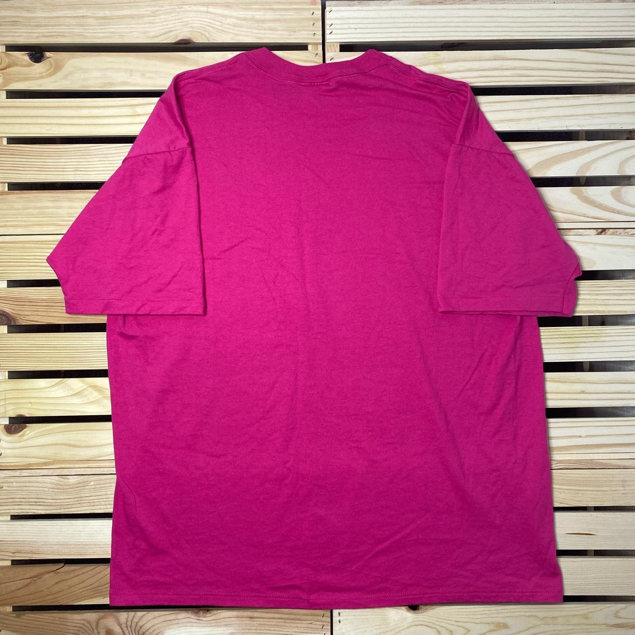 Vintage Sunbelt Sportswear Pink Short Sleeve Blank... Depop