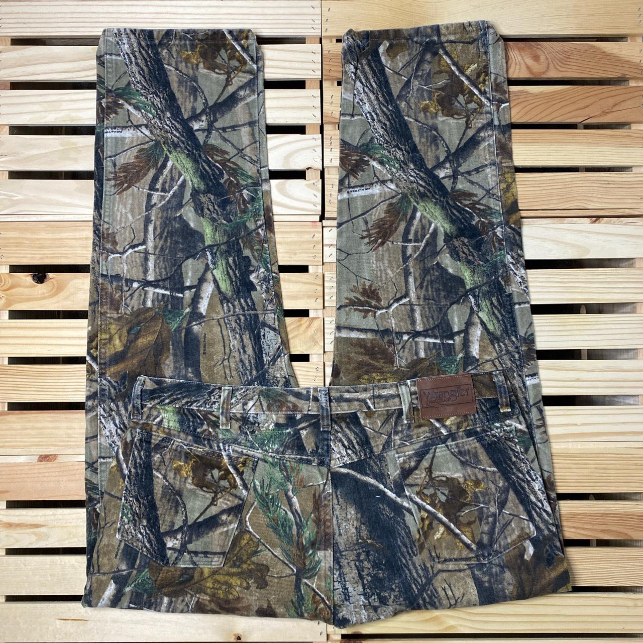 Vintage Wrangler Pro Gear x Realtree Camouflage... - Depop