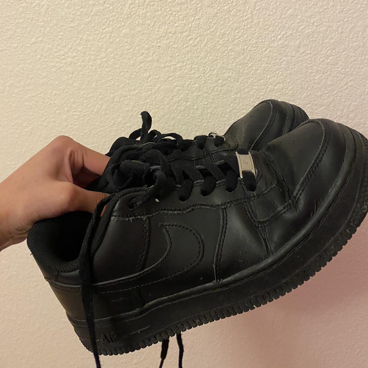 womens nike air black trainers