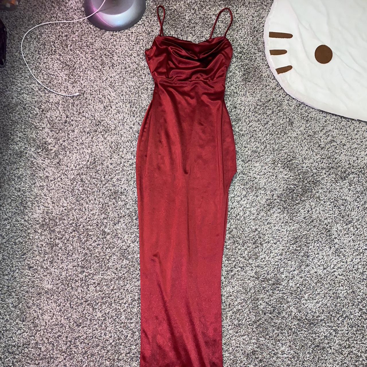 Women's Red Dress (4)