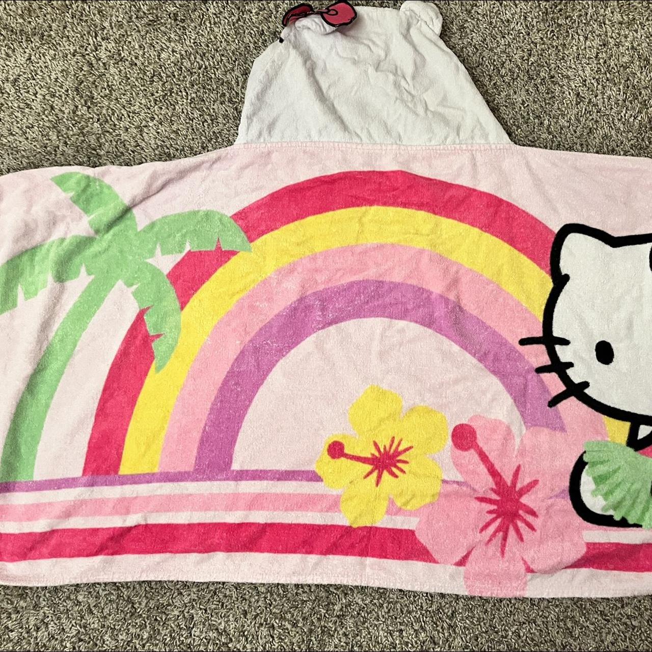 Hello kitty towel coconut girl hawaii kitty with... Depop