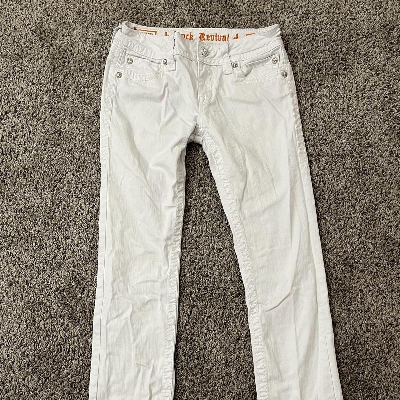 White rock revival jeans size 29 straight leg - Depop