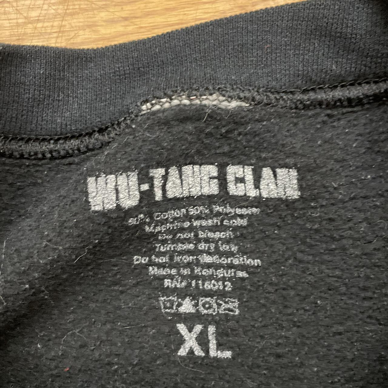 Wu Wear Men's Black and Yellow Sweatshirt (4)