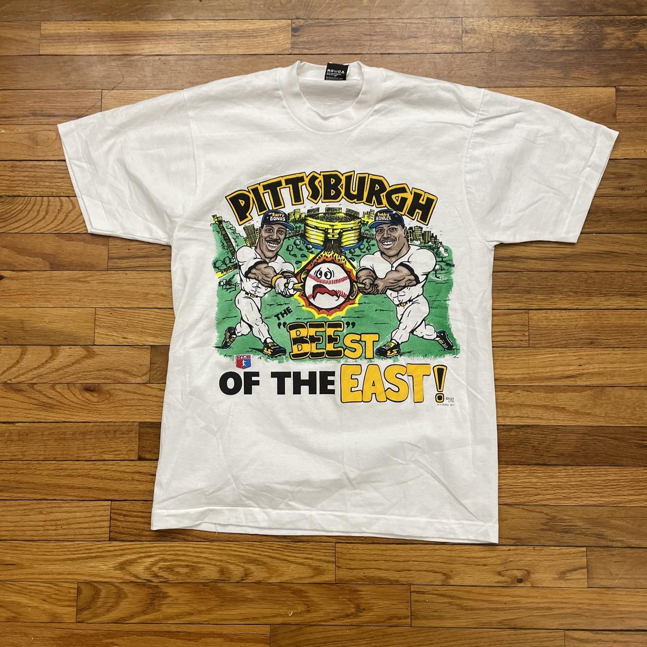 Vintage 80s Pittsburgh Pirates T-shirt MLB Men's Size Medium