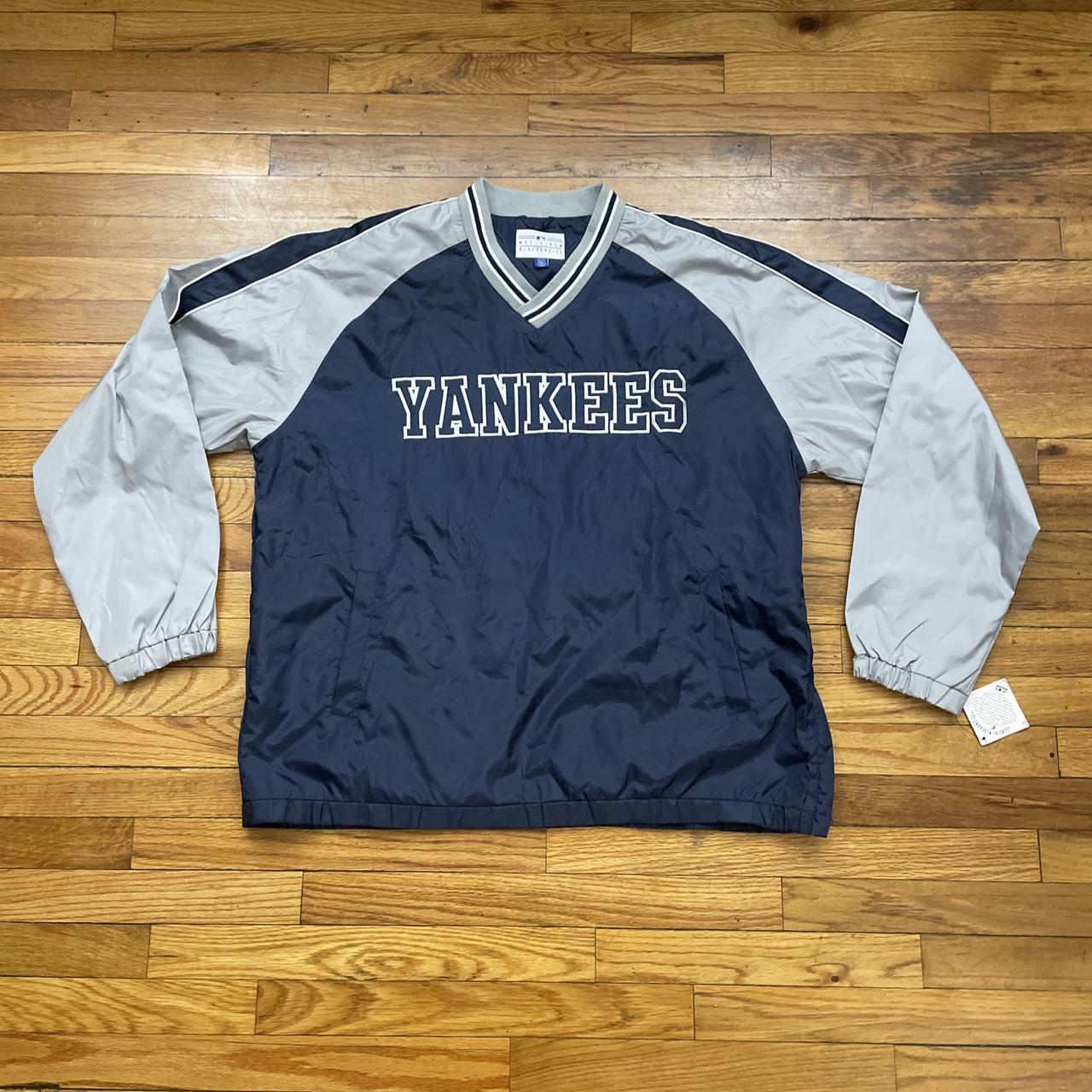 Vintage MLB New York Yankees Pullover Embroidered - Depop