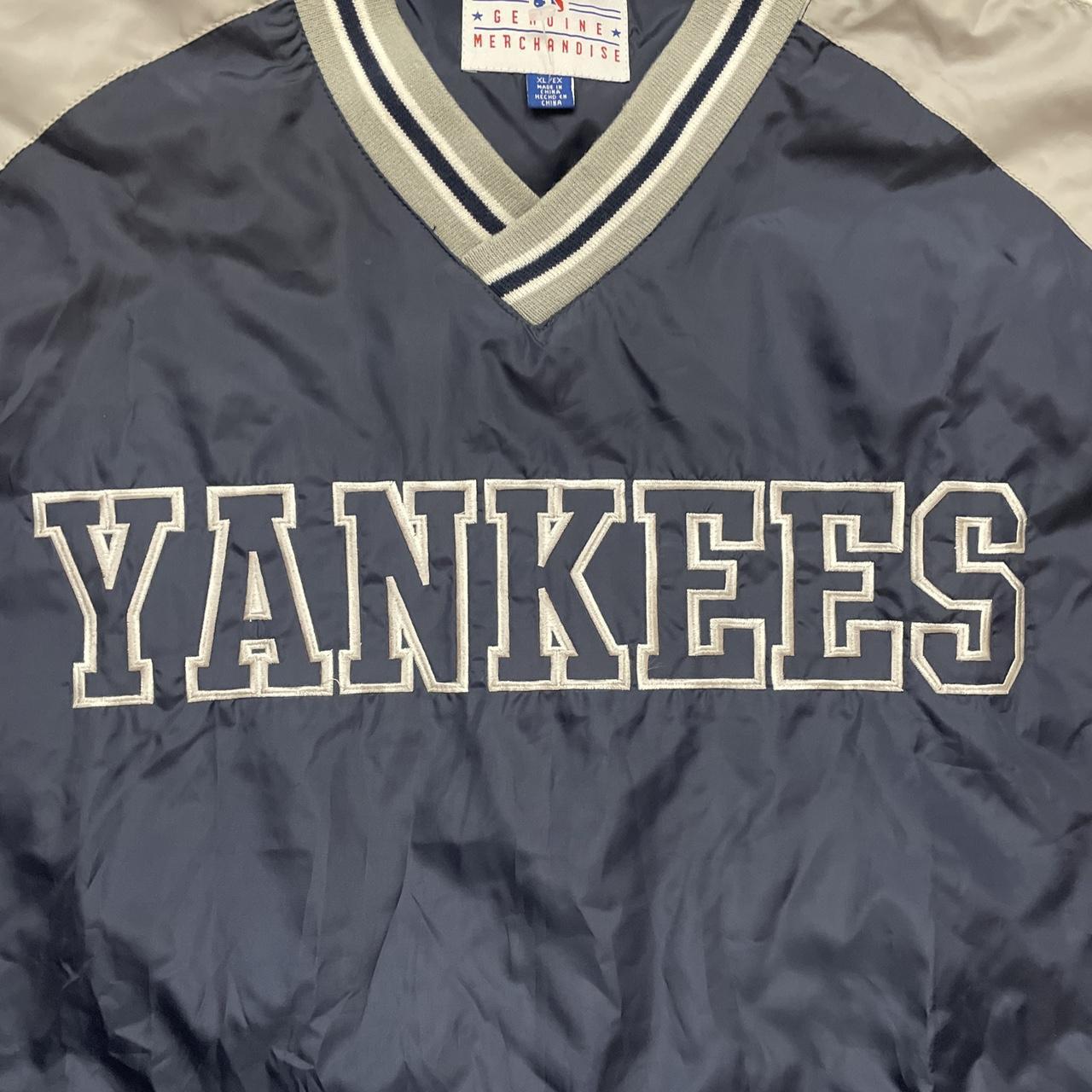 Vintage MLB New York Yankees Pullover Embroidered - Depop