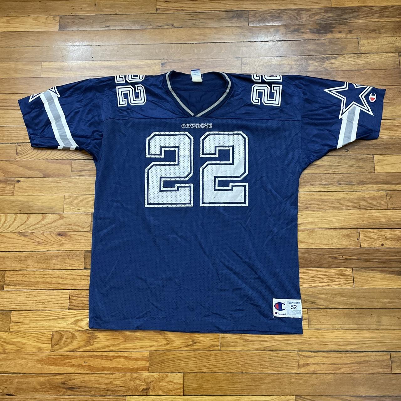 Vintage Emmitt Smith Dallas Cowboys Jersey With No - Depop