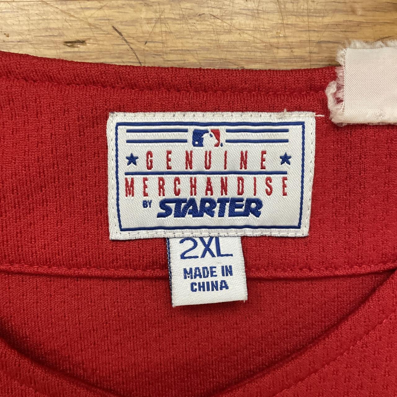 St Louis Cardinals Vintage Mark Mcgwire Starter Baseball Jersey - Size