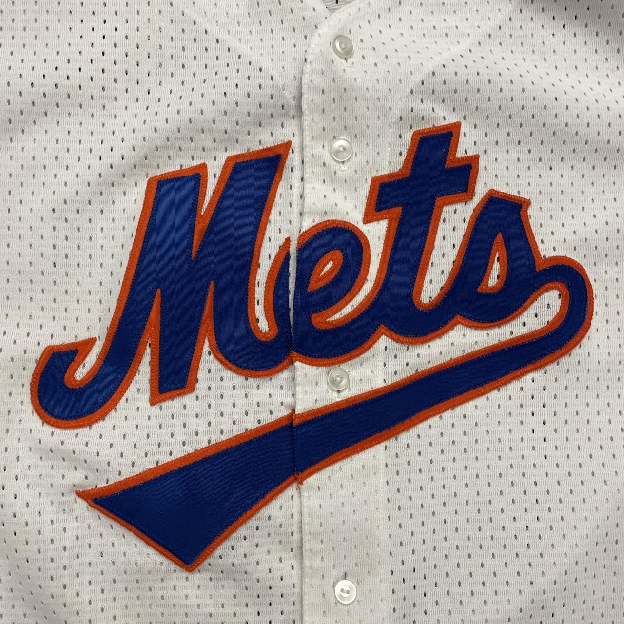 Majestic, Shirts, 9s Vintage Mlb New York Mets Rosario Mesh Baseball  Jersey Size Xl Used