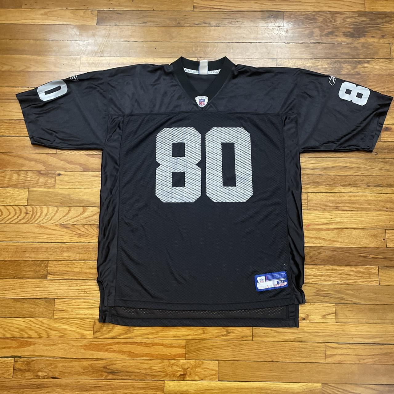 Vintage Reebok White Oakland Raiders Jerry Rice Throwback 