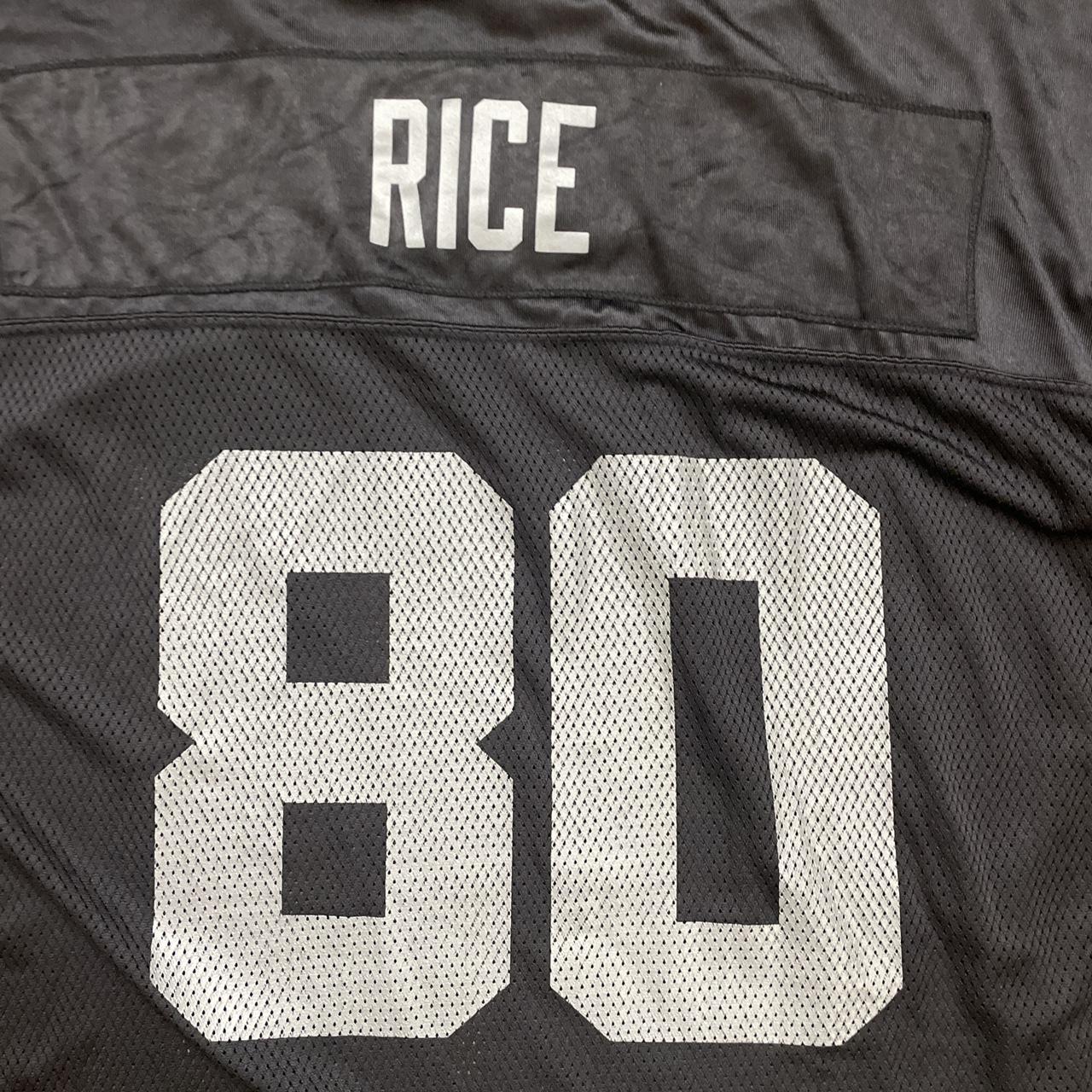 Reebok, Shirts, Mens Reebok Nfl Jerry Rice Oakland Raiders Jersey